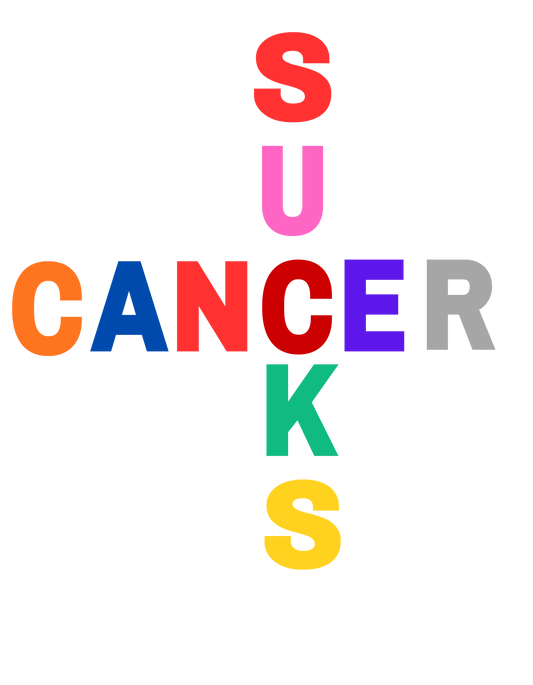 Cancer Sucks” Black T-Shirt – Bold Statement, Powerful Message