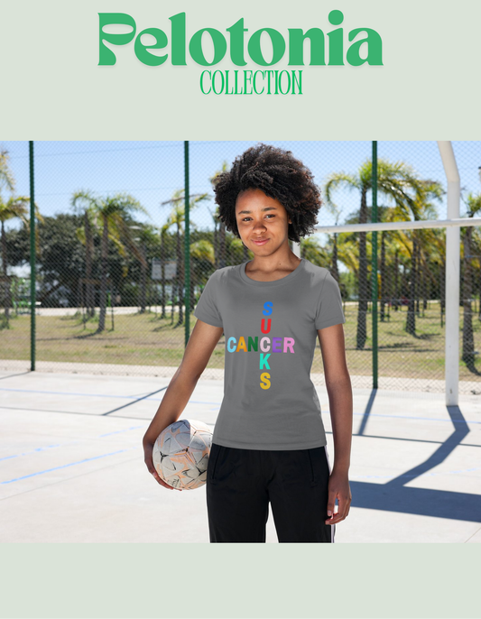 Pelotonia Collection  T-shirt  "Cancer Sucks"