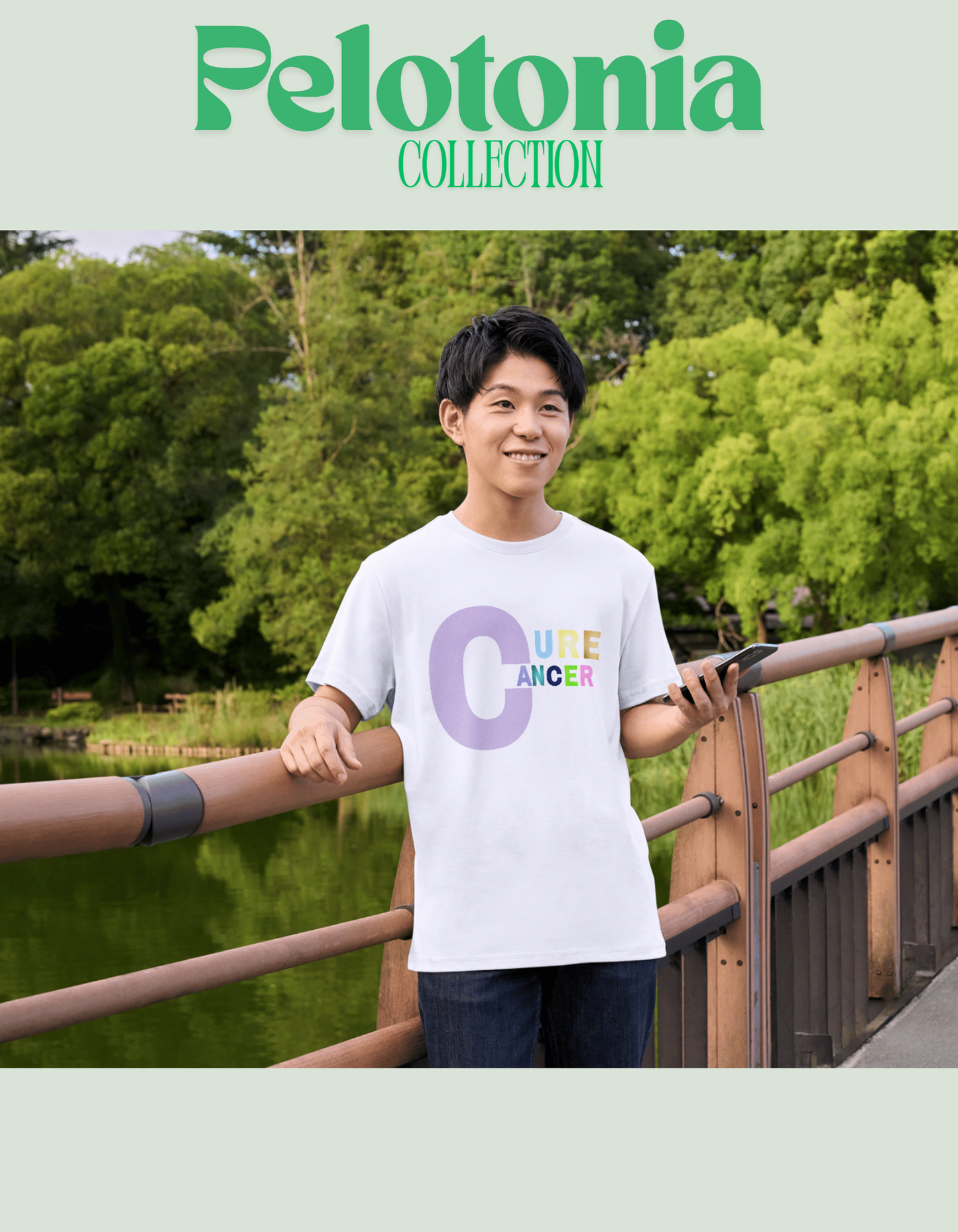 Pelotonia Collection  T-shirt  "Cure Cancer"